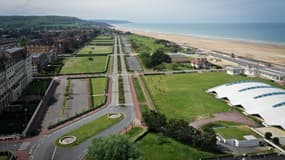 La piscine olympique de Deauville.