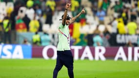 Neymar très heureux avant le dernier match de poules du Brésil à la Coupe du monde 2022