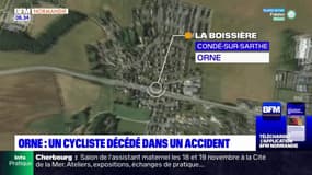 Orne: un cycliste meurt dans un accident percuté par un camion