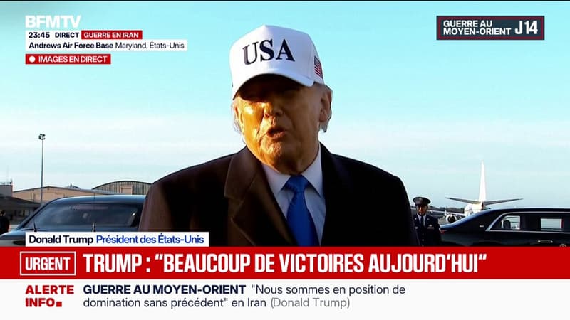 "La marine iranienne a été complètement anéantie", déclare Donald Trump