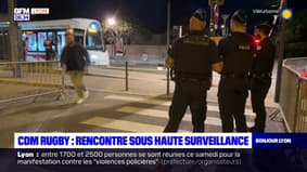 Coupe du monde de rugby: une rencontre sous haute surveillance à Lyon