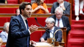 Le député RN Thomas Ménagé à l'Assemblée nationale, le 8 juin 2023 (illustration). 