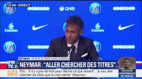 Neymar: "J'ai senti que c'était le moment de m'en aller"