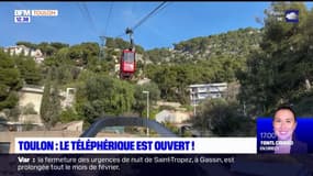 Toulon: le téléphérique a rouvert ce samedi