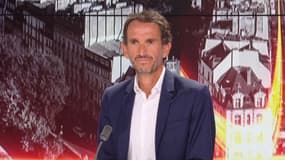 Alexandre Bompard, PDG du groupe Carrefour, sur BFMTV ce dimanche 3 août 2023.
