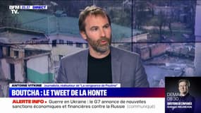 Antoine Vitkine, journaliste: "La propagande russe utilise la moquerie, l'injure le cynisme"