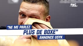 Fury-Usyk : "Ne me parlez plus de boxe", les larmes d'Usyk après sa victoire 