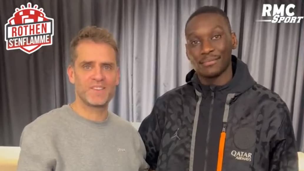 Jérôme Rothen et Randal Kolo Muani Jérôme Rothen et Randal Kolo Muani