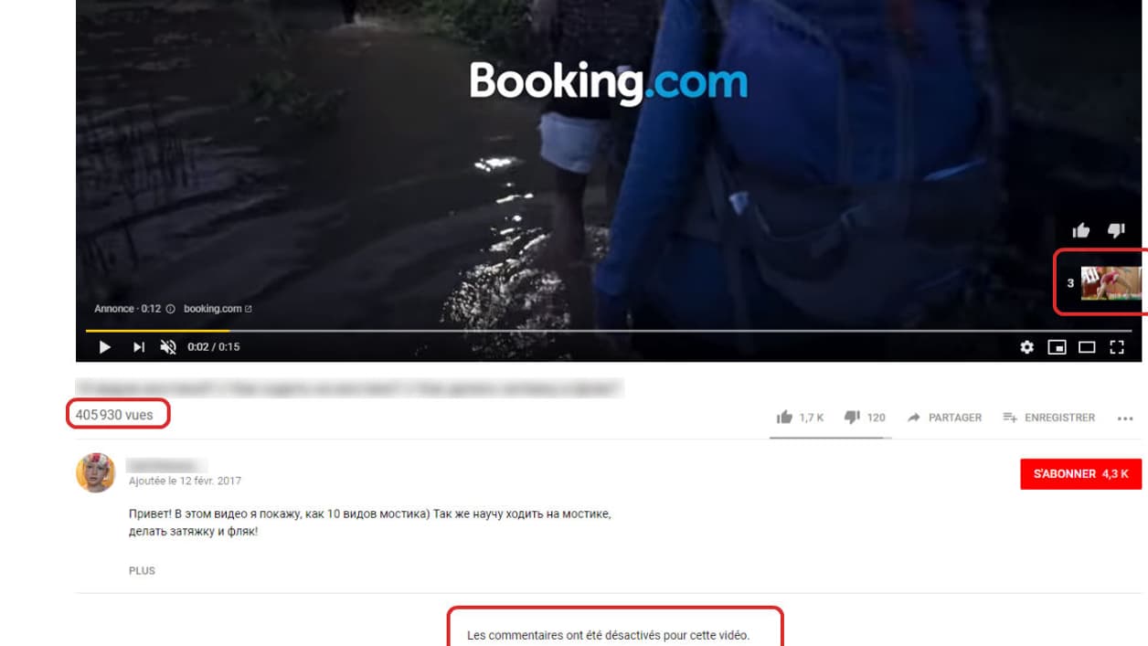 Publicité pour Booking avant une vidéo de petite fille faisant de la gymnastique. Les commentaires ont été désactivés. Publicité pour Booking avant une vidéo de petite fille faisant de la gymnastique. Les commentaires ont été désactivés.