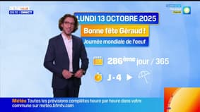 "Si je te dis Francky ..." - La météo de Colas du lundi 13 octobre 2025