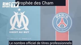 Le PSG passe devant l'OM au match des palmarès