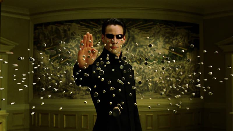 Keanu Reeves dans Matrix