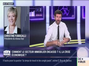 Christine Fumagalli (Orpi): Comment le secteur immobilier encaisse-t-il la crise économique ? 13-04