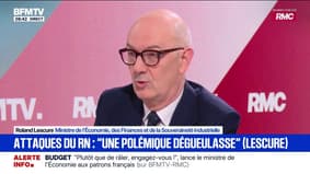“Une polémique dégueulasse": Roland Lescure, ministre de l’Économie, répond aux attaques de du RN sur la vente de LMB Aerospace à la société américaine Loar Group