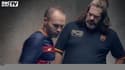 Neymar, Iniesta et Busquets dans une pub.. d’assureur  