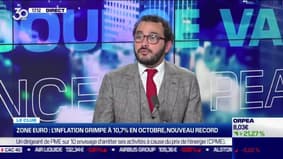 Euro zone: inflation climbs 10.7% in October, a new record - 10/31