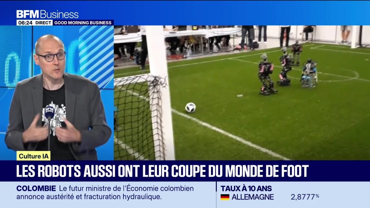 Kültür Yapay Zeka: Robotların da Futbol Dünya Kupası Var - Anthony Morel - 02/07