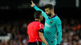 Gérard Piqué avec le Barça.
