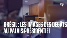 Brésil: les dégâts à l'intérieur du palais présidentiel après l'assaut des pro-Bolsonaro