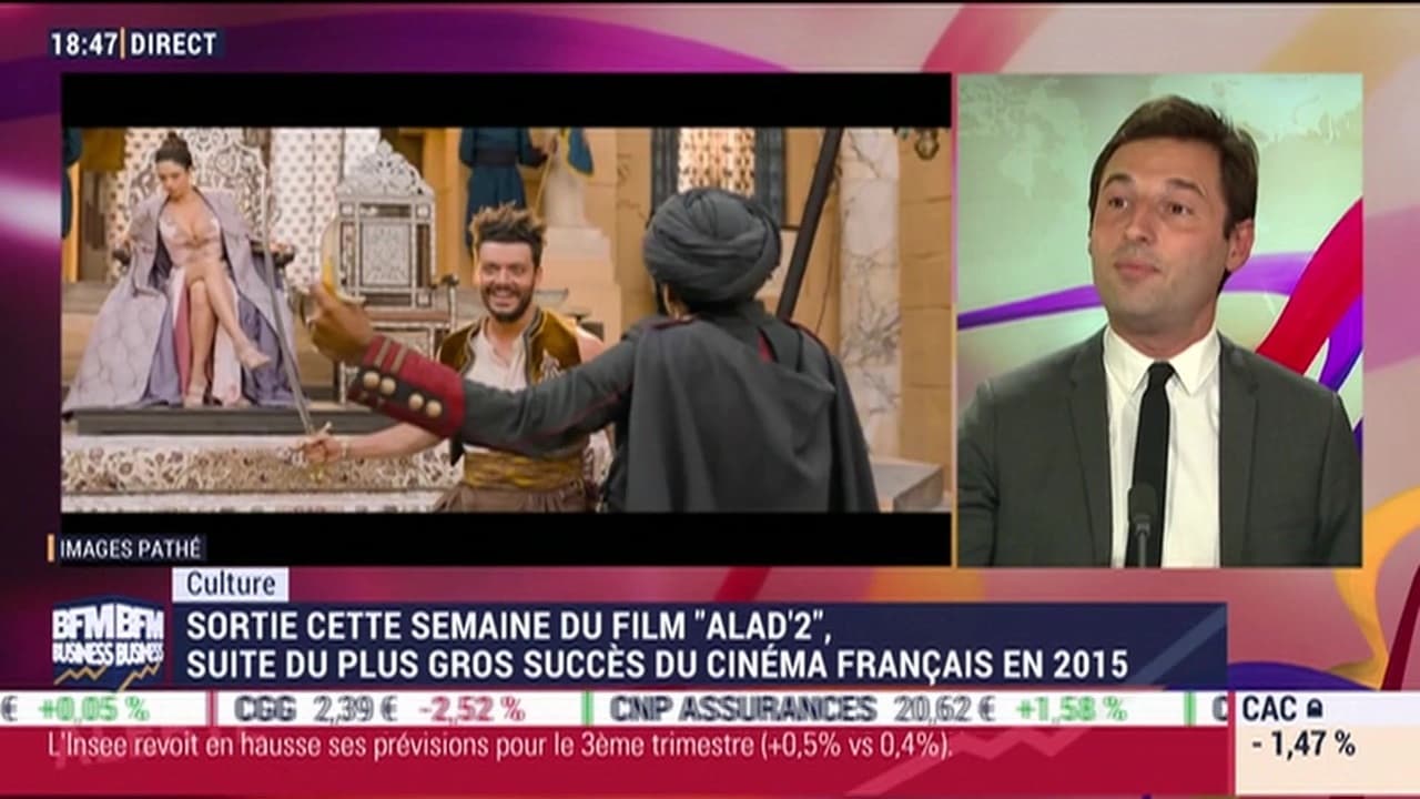 Culture: sortie cette semaine du film "Alad'2", suite du plus gros