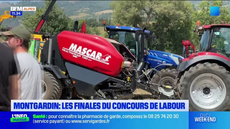 Montgardin: le concours de labour organisé ce week-end 