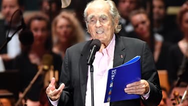 Michel Legrand à Nice, le 14 juillet 2017
