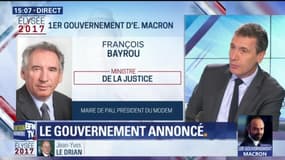 Gouvernement: quels sont les chantiers qui attendent Bayrou, le nouveau ministre de la Justice