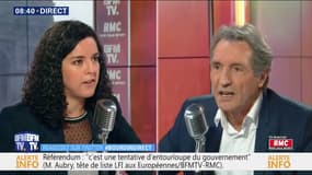 Manon Aubry: "Oui, je suis favorable à la baisse des impôts des classes moyennes"