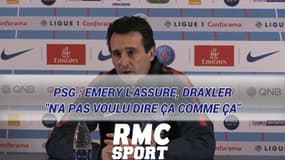 PSG : Emery l'assure, Draxler "n'a pas voulu dire ça comme ça"