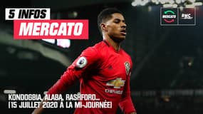 Kondogbia, Alaba, Rashford… Les cinq infos mercato du 15 juillet 2020