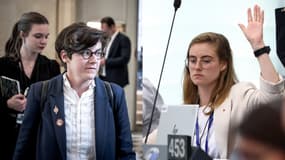 Gabrielle Cathala et Emma Fourreau, deux jeunes députées, qui n’ont pas froid aux yeux et qui ont pris la mer pour rejoindre Gaza.

