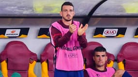 Alessandro Florenzi avec la Roma en 2019