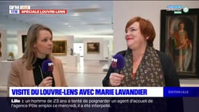 10 ans du Louvre-Lens: visite avec la directrice du musée