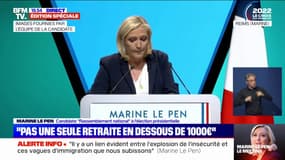 Marine Le Pen: "J'ai connu la violence politique à l'école, on m'a fait payer l'engagement de mon père"
