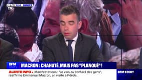 Story 1 : Macron, chahuté, mais pas "planqué" ! - 20/04