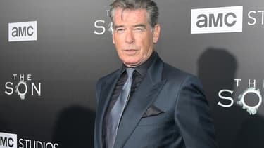 Pierce Brosnan en avril 2017 à Hollywood.