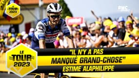 Tour de France E10 : "Il n'y a pas manqué grand-chose" estime Alaphilippe