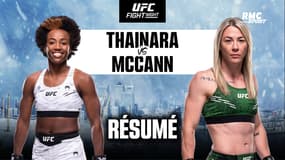 Résumé UFC : L’incroyable show de Thainara contre McCann