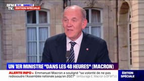 Consultations à l'Élysée: "Depuis le début, ce sont les socialistes qui ont la clé", estime Daniel Fasquelle (LR)