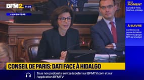 "La ville est sale": Rachida Dati face à Anne Hidalgo au Conseil de Paris