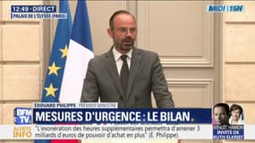 Edouard Philippe assure que "le pouvoir d'achat va progresser de 2% en 2019"