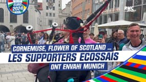 Euro 2024 : Cornemuse, Flower of Scotland ... Les supporters écossais ont envahi Munich