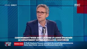 L'Ile-de-France pas reconfinée: "Je ne serais soulagé que lorsqu'on aura accéléré sur la vaccination et les tests" - Stéphane Troussel, président (PS) du département de Seine-Saint-Denis 