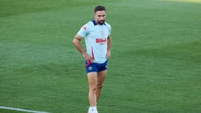 Dani Carvajal à l'entraînement avec l'Espagne, le 2 septembre 2024