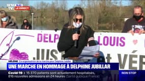 Delphine Jubillar: l'hommage d'Hélène, co-organisatrice de la marche