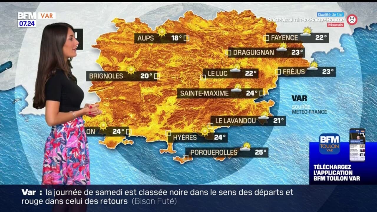 M t o Var Un Ciel L g rement Plus Voil Dans L apr s midi Et Des m-t-o-var-un-ciel-l-g-rement-plus-voil-dans-l-apr-s-midi-et-des