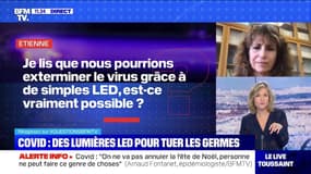 Peut-on éradiquer le Covid-19 avec de simples LED ? BFMTV répond à vos questions