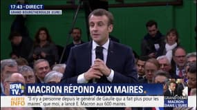 Emmanuel Macron: "Il ne faut pas raconter des cracks, ce n'est pas parce qu'on remettra l'ISF que la situation d'un seul gilet jaune s’améliorera"