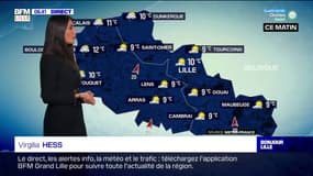 Météo Nord-Pas-de-Calais: une journée agréable avec quelques averses ce lundi 