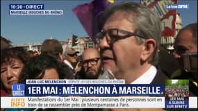 "J'ai peur, je suis transi d'horreur!": Jean-Luc Mélenchon ironise sur les menaces de violence qui pèsent sur le cortège du 1er mai